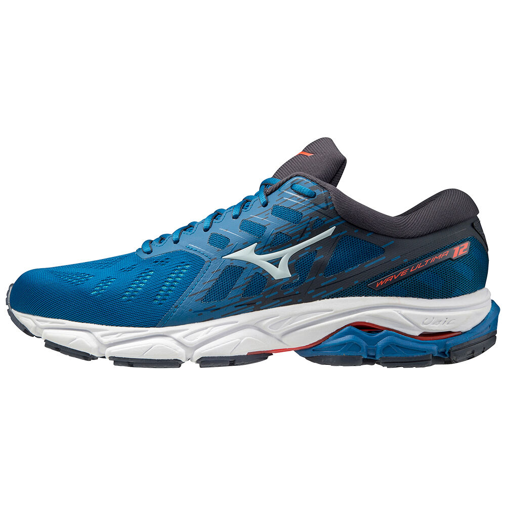 Mens Mizuno Wave Ultima 12 Running Shoes Blue/Navy Philippines (PHYEFG163)